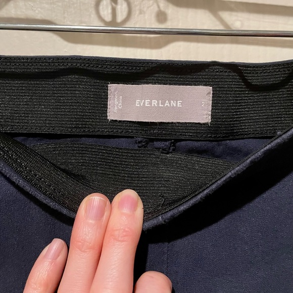 Everlane Work Side Zip Pant Navy Size 2 - Picture 7 of 9